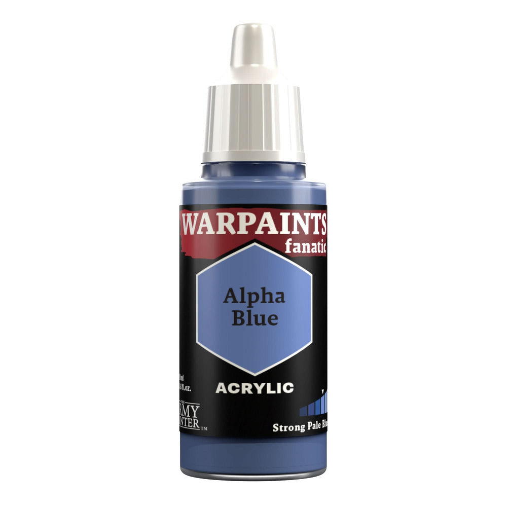 THE ARMY PAINTER WARPAINTS: FANATIC ACRYLIC ALPHA BLUE