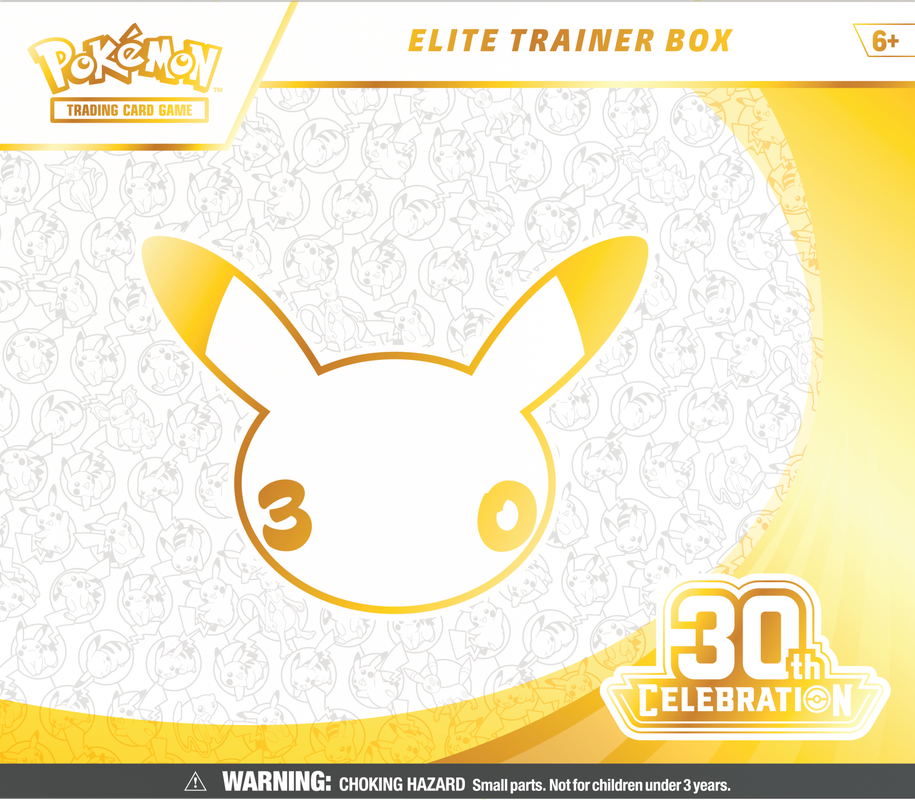 POKEMON 30TH CELEBRATION ELITE TRAINER BOX (LIMIT 1)
