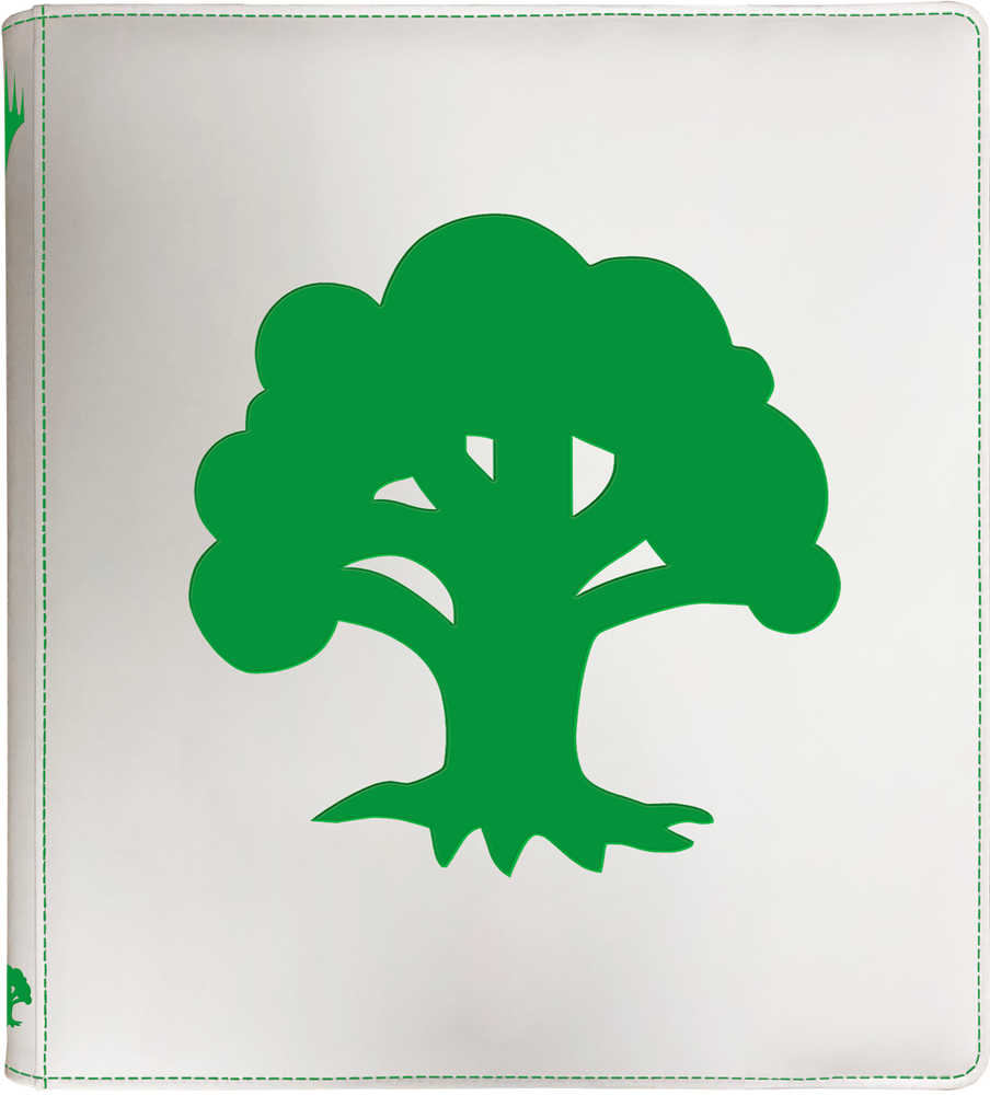 UP ZIP BINDER PRO 12PKT MTG MANA 8 FOREST