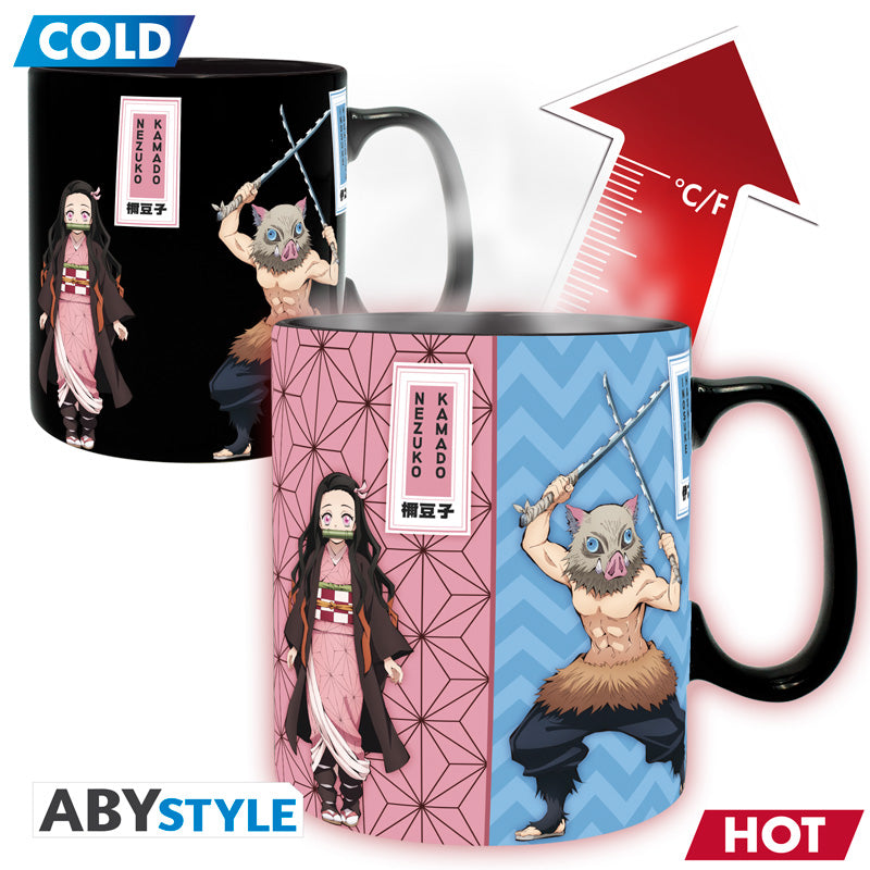 DEMON SLAYER MUG HEAT CHANGE 460ML SLAYERS