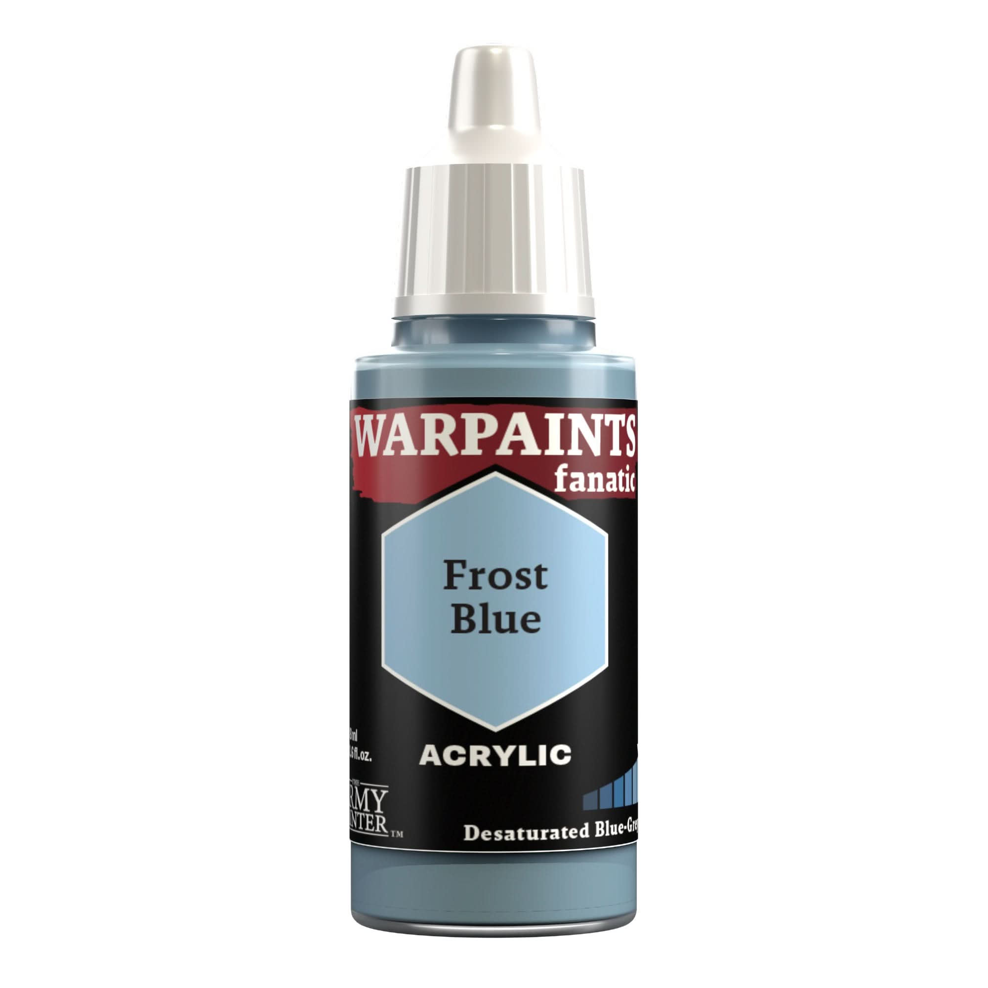 THE ARMY PAINTER WARPAINTS: FANATIC ACRYLIC FROST BLUE