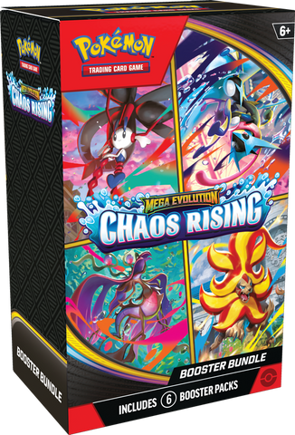 POKEMON ME04 CHAOS RISING BOOSTER BUNDLE PRE ORDER ^ MAY 18