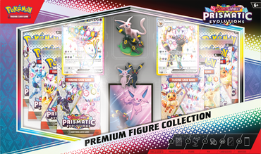 POKEMON SCARLET AND VIOLET PRISMATIC EVOLUTIONS PREMIUM FIGURE COLLECTION (LIMIT 1)
