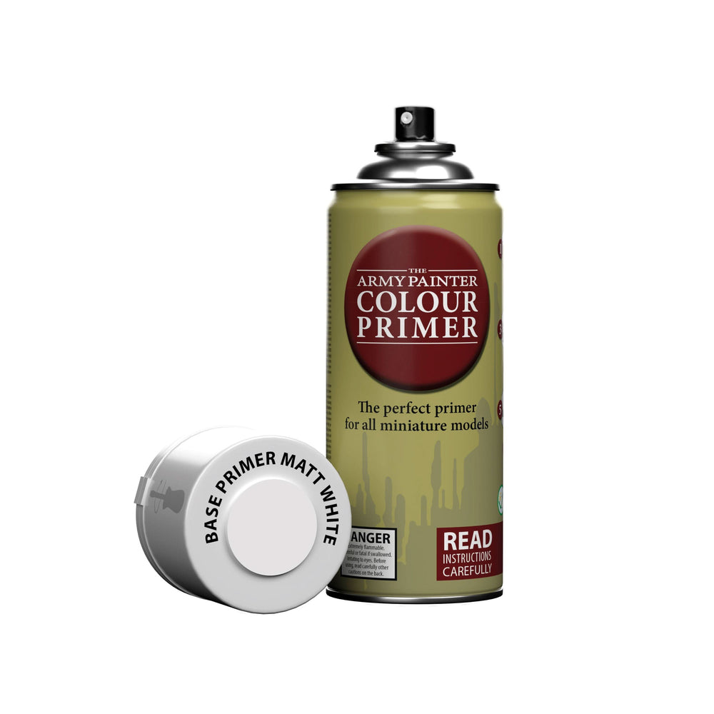 THE ARMY PAINTER COLOUR PRIMER: MATTE WHITE SPRAY