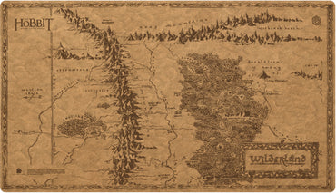UG PLAYMAT SOPHOSKIN THE HOBBIT MAP - WILDERLAND