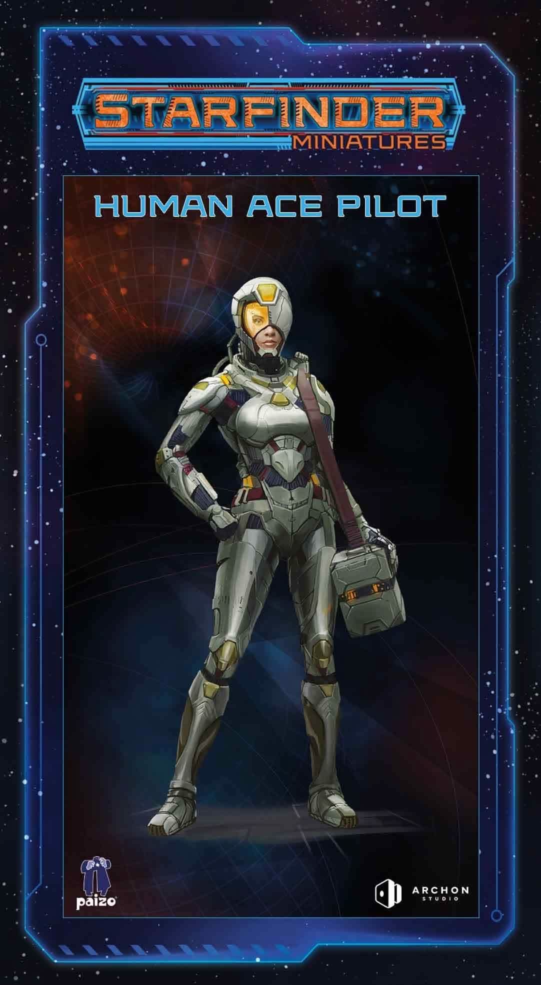 STARFINDER MASTERCLASS MINIS - HUMAN ACE PILOT