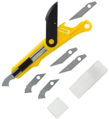 VALLEJO: PLASTIC CUTTER SCRIBLER TOOL W/ 5 BLADES