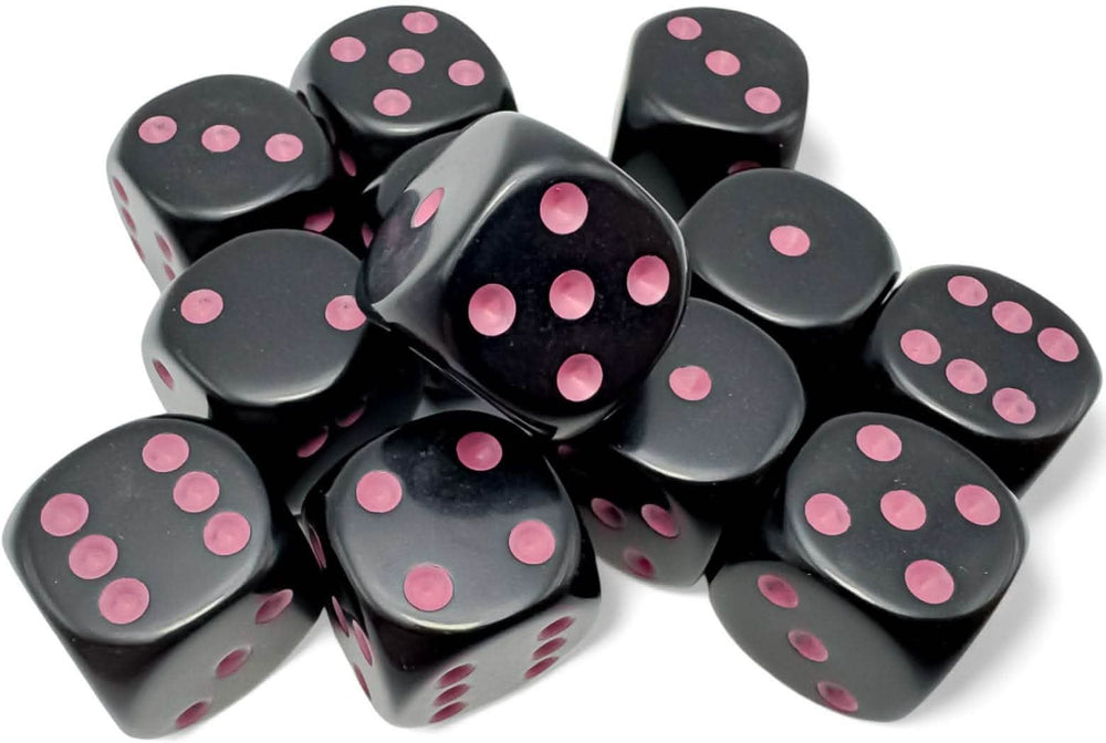 OPAQUE 12D6 BLACK/PINK 16MM