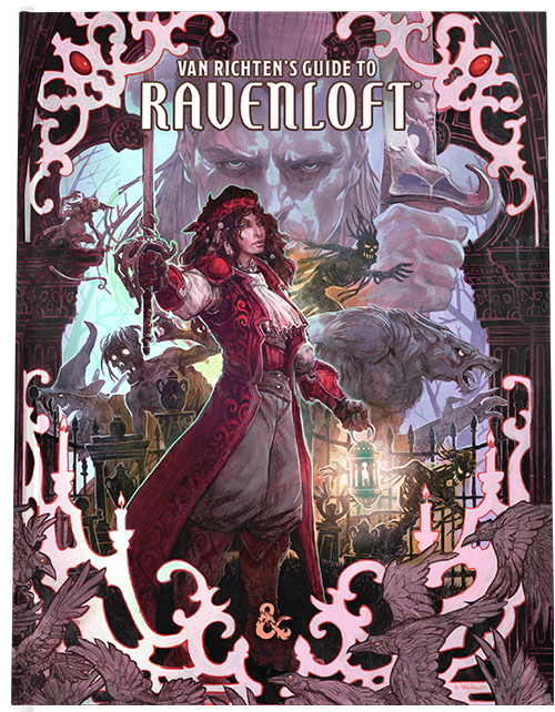 DND RPG VAN RICHTEN'S GUIDE TO RAVENLOFT HC ALT COVER