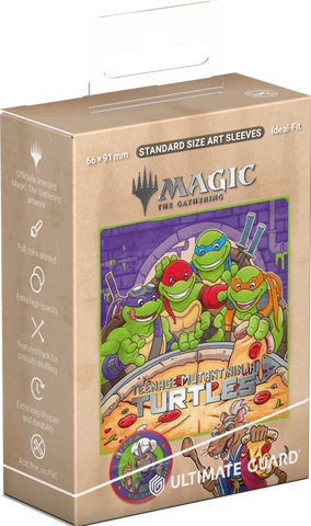 UG ART SLEEVES MTG TEENAGE MUTANT NINJA TURTLES - PIZZA BOX