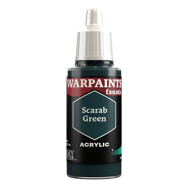 THE ARMY PAINTER WARPAINTS: FANATIC ACRYLIC SCARAB GREEN