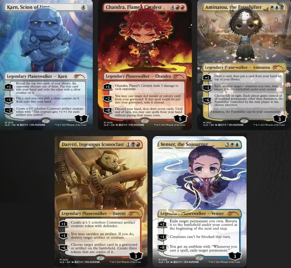 MTG SECRET LAIR LI'L'EST WALKERS FOIL