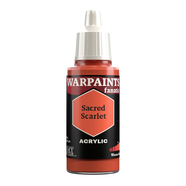 THE ARMY PAINTER WARPAINTS: FANATIC ACRYLIC SACRED SCARLET