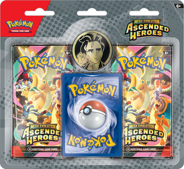 POKEMON ME2.5 ASCENDED HEROES 2-PACK BLISTER COLLECTION (LIMIT 1) PRE ORDER ^ JAN 30/26
