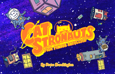 CATSTRONAUTS THE BOARD GAME: FISH FINDER SATELLITE EXPANSION