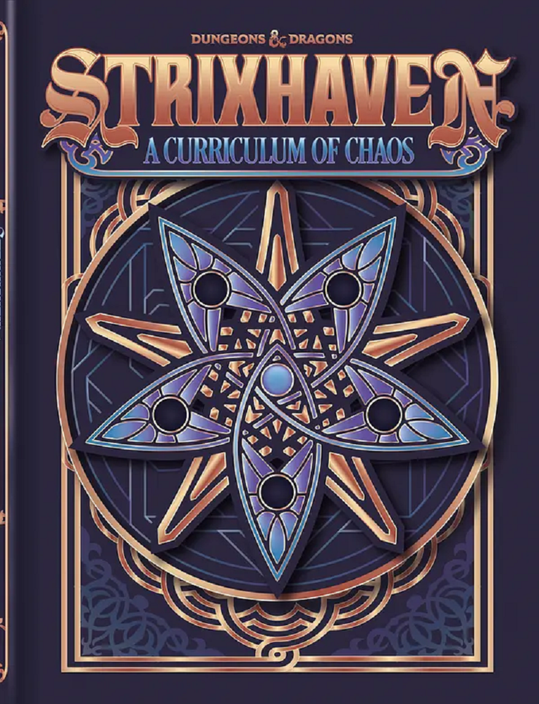 DND RPG STRIXHAVEN CURRICULUM OF CHAOS HC ALT COVER