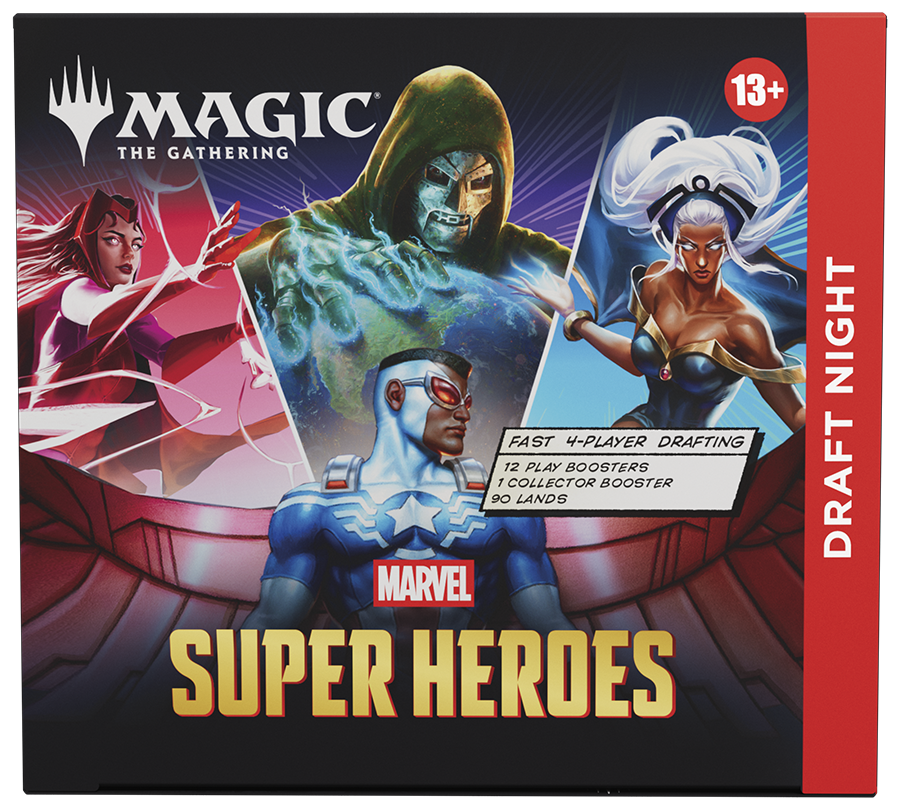 MTG MARVEL SUPER HEROES DRAFT NIGHT PRE ORDER ^ JUN 26/26