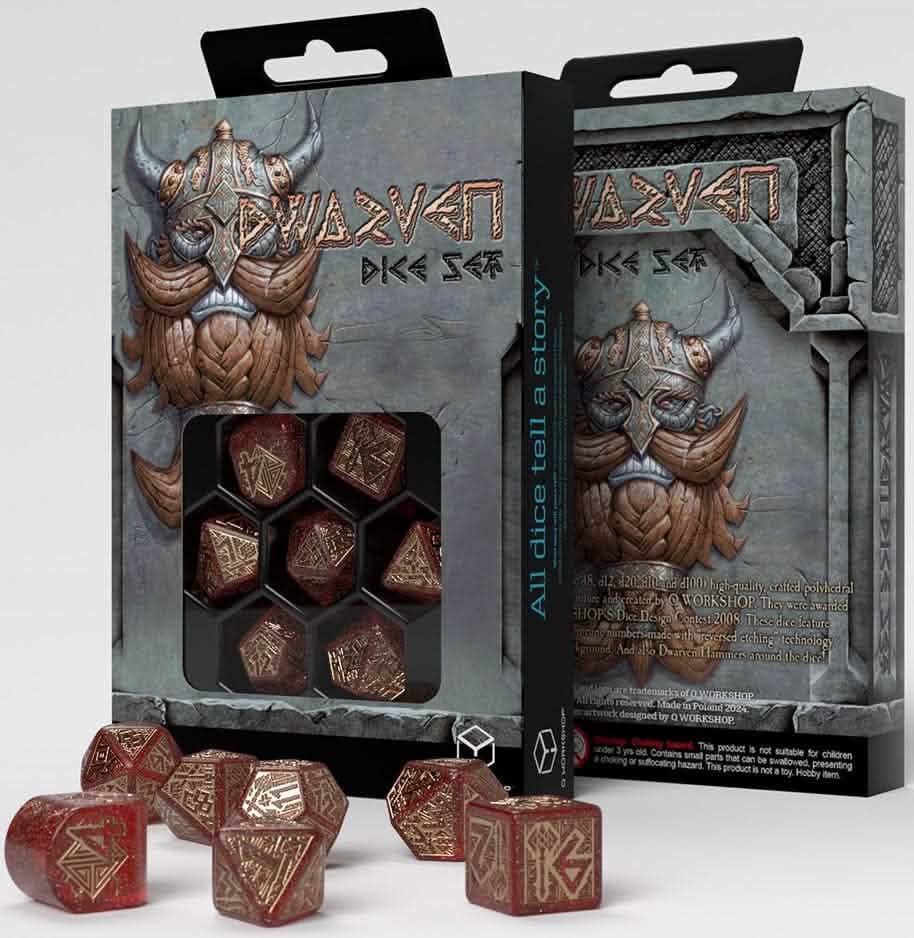 DWARVEN DICE SET - JEWELS