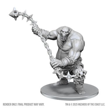 DND UNPAINTED MINIS WV28 OGRE CHAIN BRUTE
