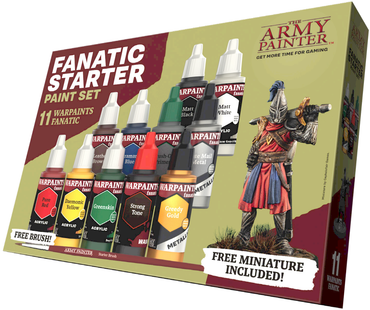 THE ARMY PAINTER WARPAINTS: FANATIC STARTER SET