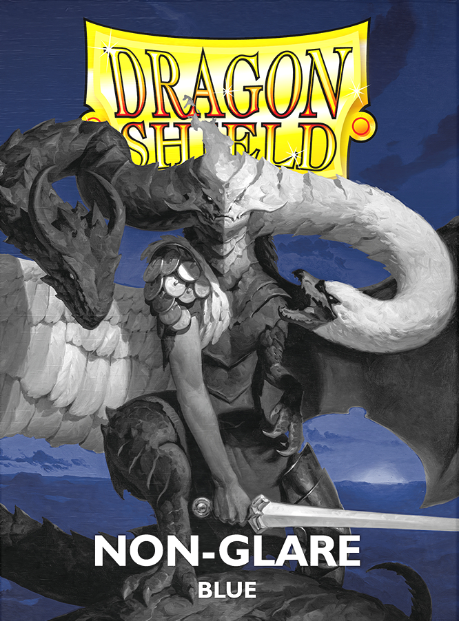 DRAGON SHIELD SLEEVES MATTE BLUE NON-GLARE 100CT