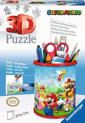 SUPER MARIO PENCIL HOLDER 54 PIECE PUZZLE