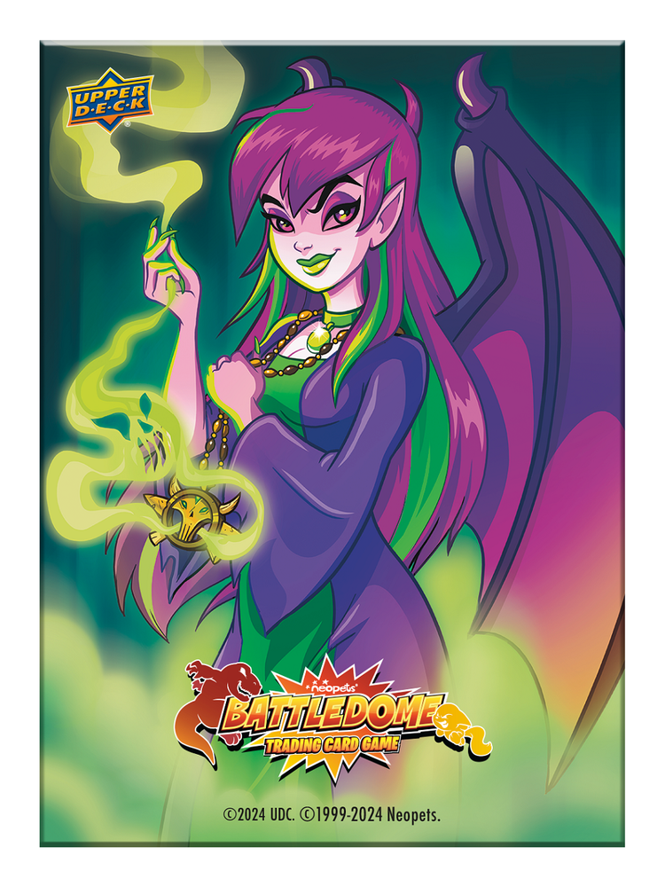 NEOPETS BATTLEDOME TCG CARD SLEEVES JHUDORA 65CT