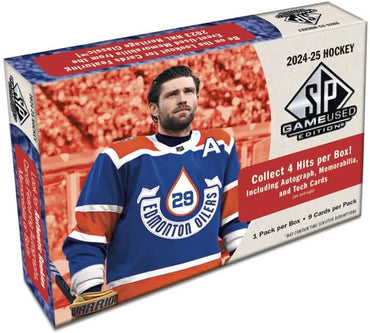UD SP GAME USED HOCKEY 24/25