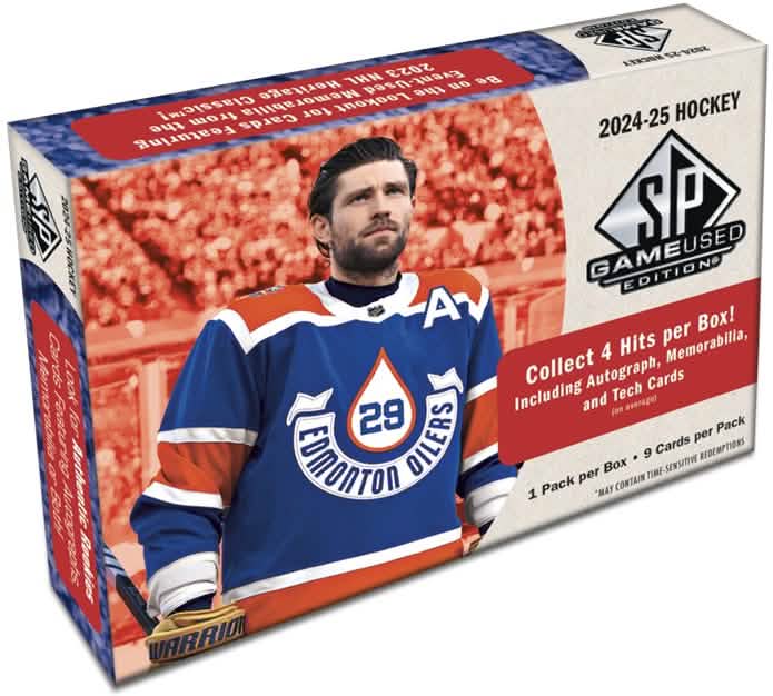 UD SP GAME USED HOCKEY 24/25