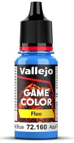 VALLEJO: GAME COLOR FLUORESCENT BLUE 18ML