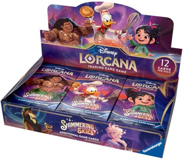 DISNEY LORCANA SHIMMERING SKIES BOOSTER BOX