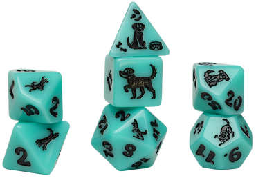 SD ANIMALS SEAFOAM SHEPHERD 7-DIE SET (80)