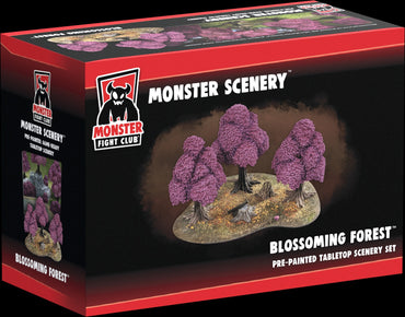 MONSTER SCENERY BLOSSOMING FOREST