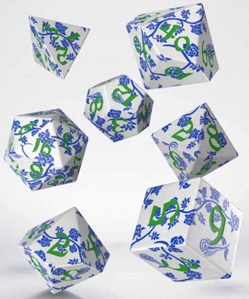 FULL ART DICE SET PORCELAIN