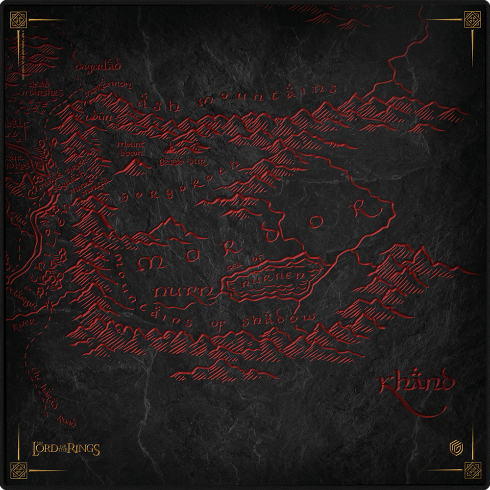 UG PLAYMAT OVERSIZED LOTR PLACES OF MIDDLE EARTH - MORDOR
