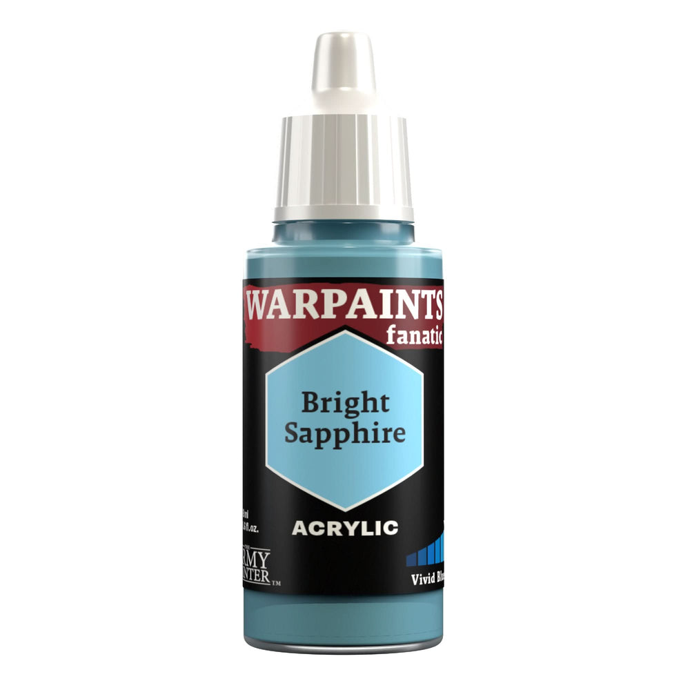 THE ARMY PAINTER WARPAINTS: FANATIC ACRYLIC BRIGHT SAPPHIRE