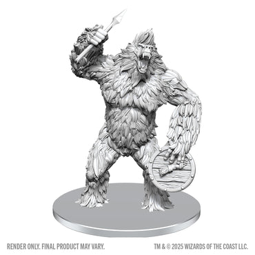DND UNPAINTED MINIS WV28 CLASSIC YETI