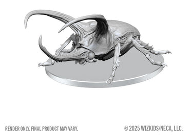 WIZKIDS UNPAINTED MINIS WV28 GIANT RHINOCEROS BEETLE