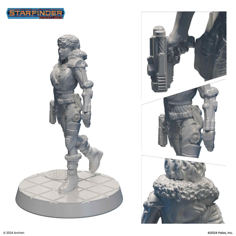 STARFINDER MASTERCLASS MINIS - HUMAN SPACEFARER
