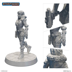 STARFINDER MASTERCLASS MINIS - HUMAN SPACEFARER