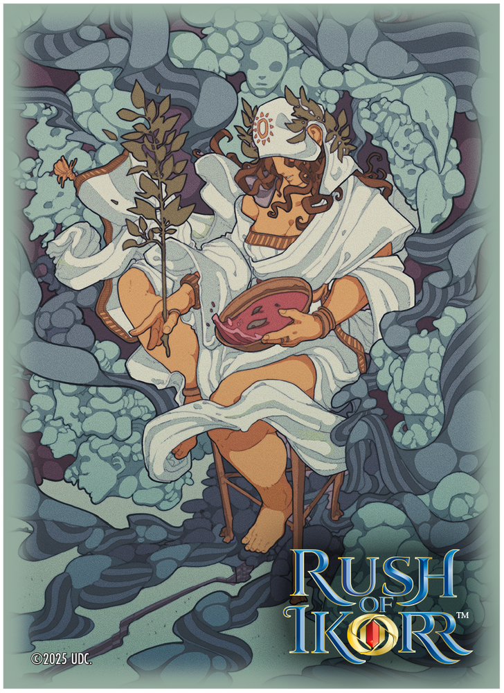 RUSH OF IKORR CG TEXTURED CARD SLEEVES ORACULAR VISIONS 65CT