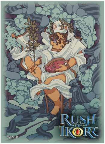 RUSH OF IKORR CG TEXTURED CARD SLEEVES ORACULAR VISIONS 65CT