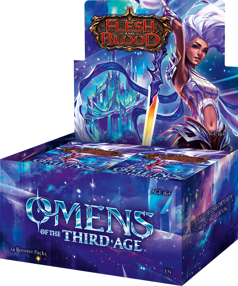FLESH AND BLOOD OMENS OF THE THIRD AGE BOOSTER BOX