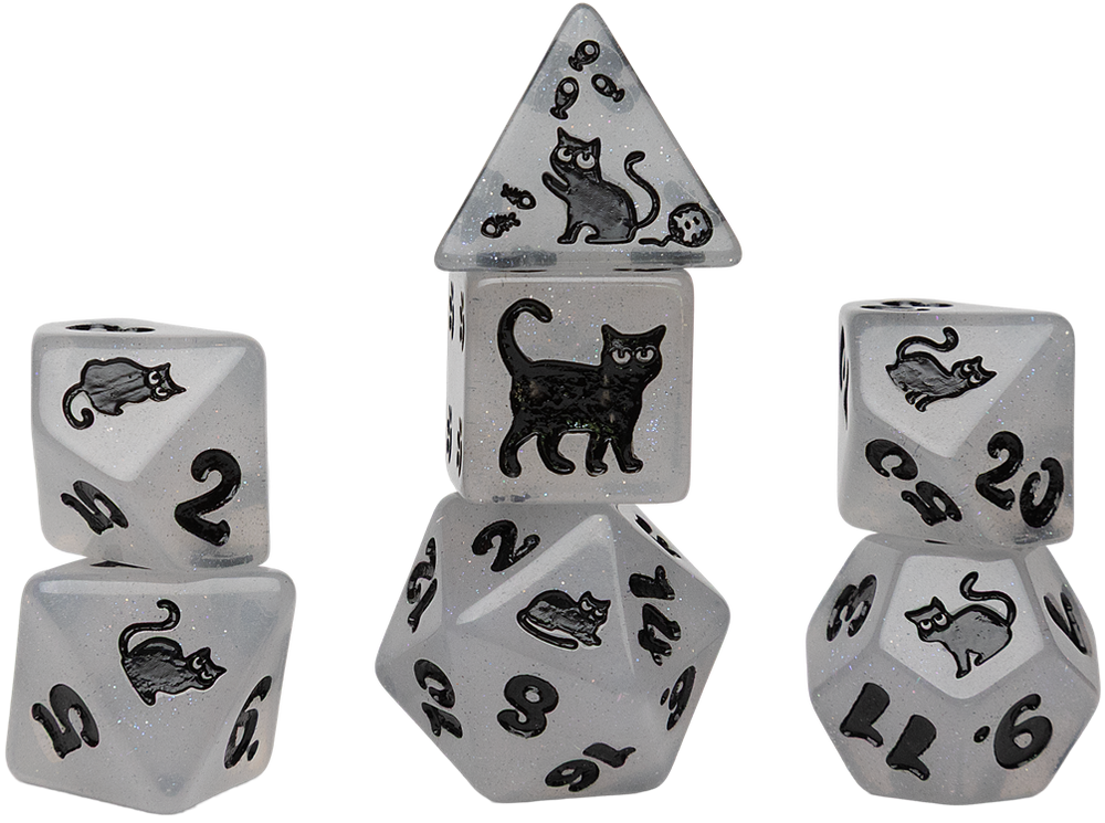 SD ANIMALS SHIMMERPAW 7-DIE SET (80)