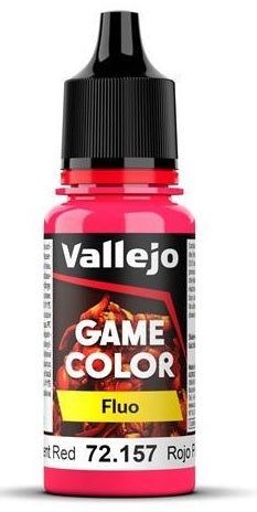 VALLEJO: GAME COLOR FLUORESCENT RED 18ML