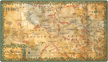 UG PLAYMAT THE HOBBIT MAP - THE SHIRE