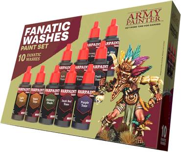 THE ARMY PAINTER WARPAINTS: FANATIC WASHES PAINT SET