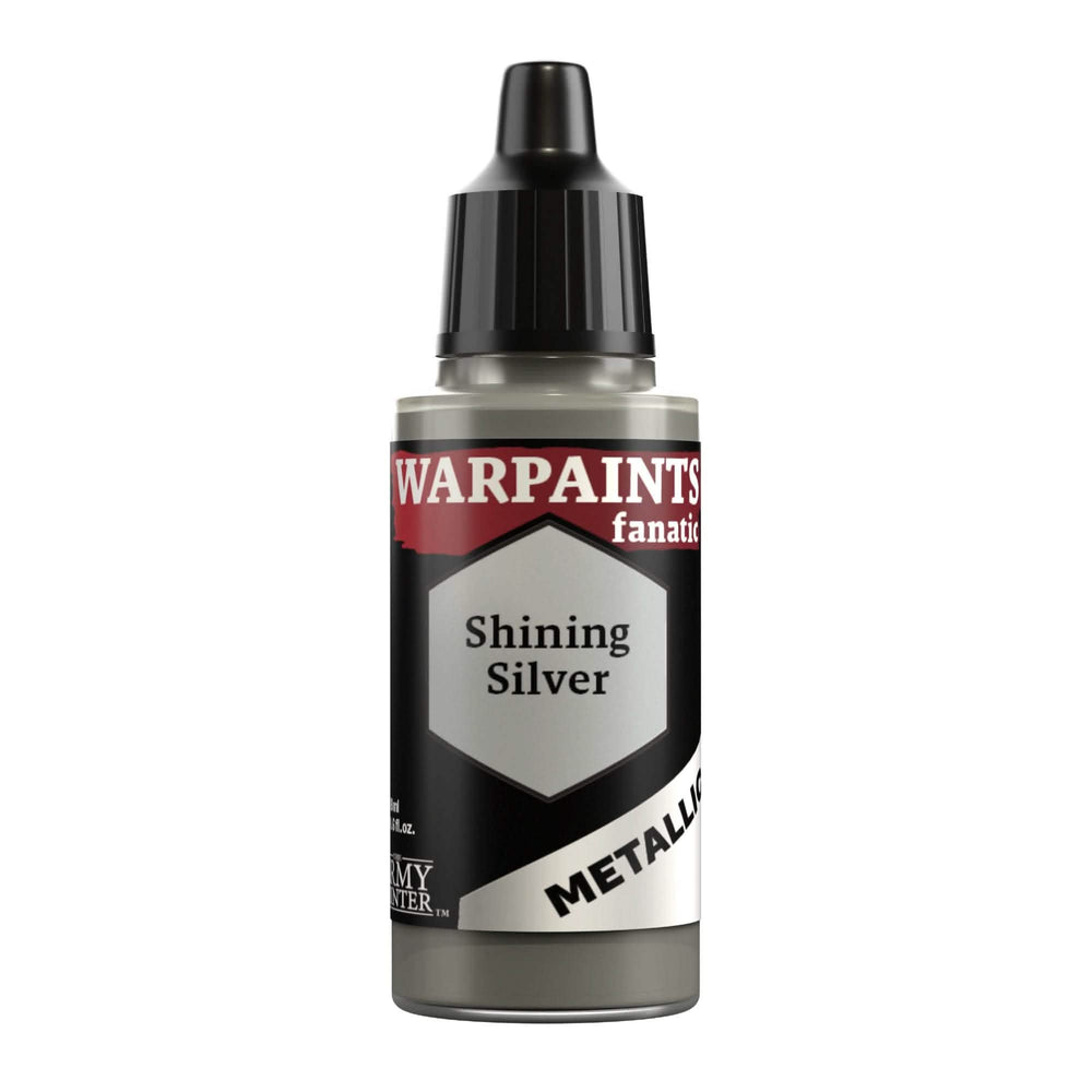 THE ARMY PAINTER WARPAINTS: FANATIC METALLICS SHINING SILVER