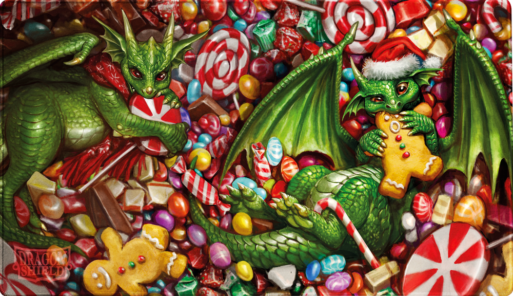 DRAGON SHIELD PLAYMAT WITH TUBE CHRISTMAS 2024