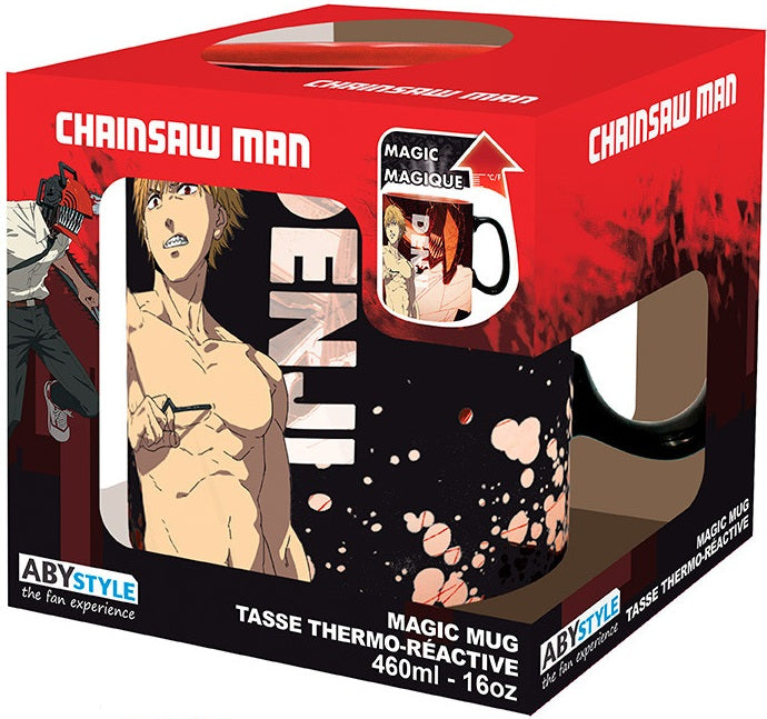 CHAINSAW MAN MUG HEAT CHANGE 460ML DENJI & AKI